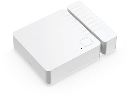 NEWFUN 2 PCS Alarma para puerta y ventana, Protección antirrobo inalámbrica con baterías, Alarmas con sensor, Sistema de seguridad para el hogar