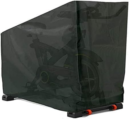 Exercise Bike Cover, Heavy Duty Oxford Cloth Spin Bike Protector, Universal Training Cycling Bike Water Dust Proof UV Resistant Protective Case for Indoor Outdoor Fitness,Gym,Stationary Bike