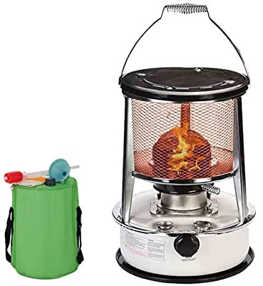 BomDog Calentador de Queroseno para Estufas, Calentadores de Queroseno para Estufas,9000 Btu/H Calentador de Queroseno para Interiores,Calentadores de Queroseno para Estufas de Convección