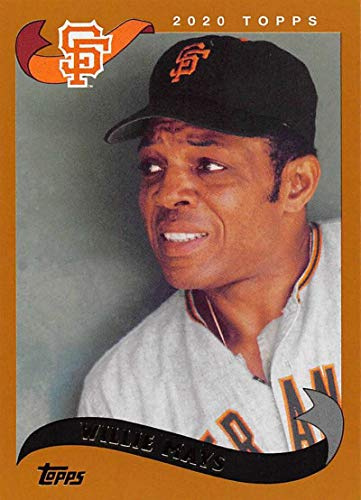 2020 Topps Archives #297 Willie Mays San Francisco Giants MLB Baseball Trading Card
