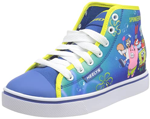 Heelys Hustle (HE101067) Schuhe mit Rollen, Blue/Yellow, 32 EU