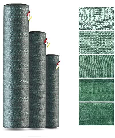 Seiletech.de Sichtschutz 90 g/m² | Höhe 200 cm | 50 m | Schattierwert 80% | Sichtschutzstreifen | Für Balkon, Garten, Terassen | Windschutz | Sichtschutzzaun | Gartenzaun | Zaunblende | 2 m