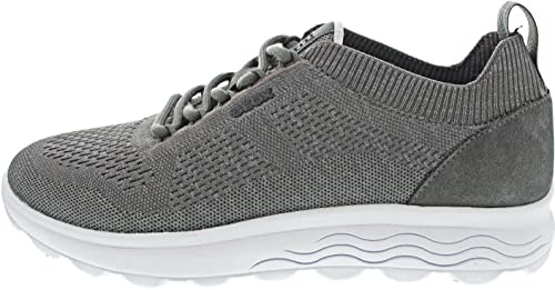 Geox Herren U SPHERICA Sneaker, DK Stone, 45 EU