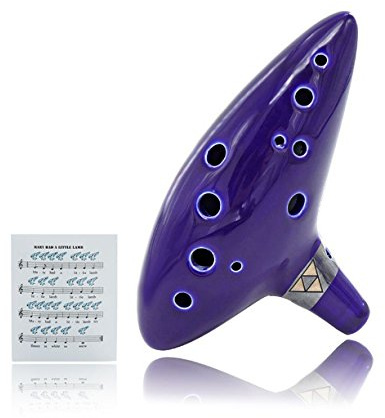 Ocarina de 12 hoyos, flauta de Ocarina de la leyenda de Zelda