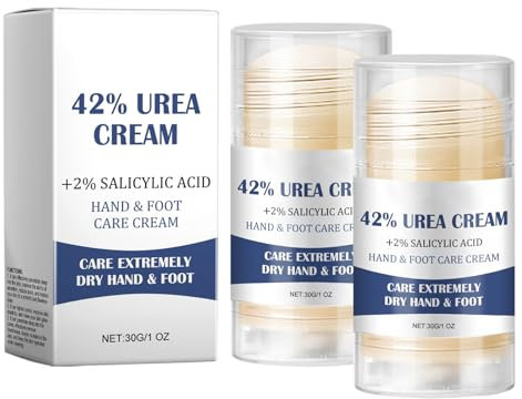 SICONEL 2 Stück Schrundensalbe Füße, Fusscreme Sehr Trockene, Feuchtigkeitsspendende und Anti-Riss Fußcreme