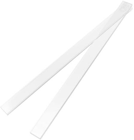 TOPBATHY 2pièces Règle Épaisseur De Pâte Acrylique Pour Cuisson Biscuit Et Fondant Règle Plate Mesure Épaisseur Pâte à Sucre