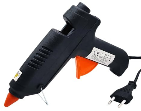 Pistola per Colla a Caldo 80W – Stick da 11mm – Professionale e Potente – Ideale per Lavori di Precisione, Bricolage e Artigianato – Alta Adesione e Resistenza (80W - Stick 11MM)