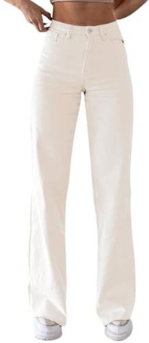 Jeanshose Damen Stretch Boyfriend Stil Denim Loose Freizeithose Stilvolle Hüftjeans Skinny Fit Trachtenjeans Übergröße Trachtenjeans