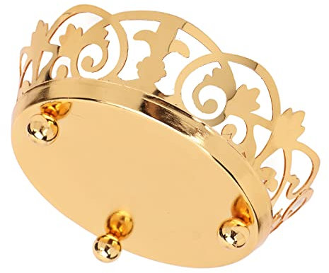 aqxreight Elegante Bandeja de Bocadillos Huecos Antiguos para Reuniones para Reuniones Caseras y Disfrute Al Aire Libre