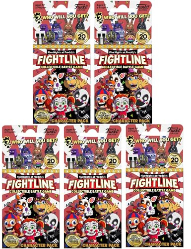 FUNKO GAMES Five Nights at Freddies Fightline - Battle Booster Pack of 5