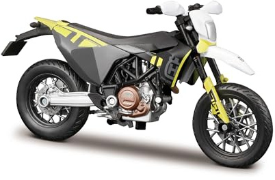 Maisto Husqvarna 701 Supermoto Die-Cast Motorcycle Model, 1:18 Scale