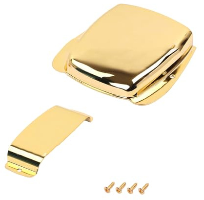Cubiertas protectoras de metal para guitarra profesional, resistentes a los puentes de guitarra, fundas protectoras para pastillas de bajos y longevidad