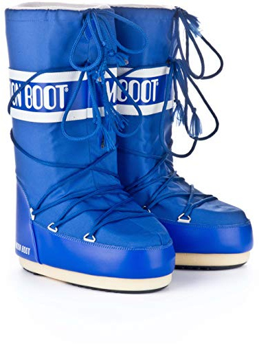 Moon Boot Nylon electric blue 075Unisex 35-38 EU Schneestiefel