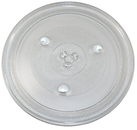 HQRP 12-3/8 inch Glass Turntable Tray compatible with Hamilton Beach P100N30 P100N30AL P100N30ALS3B HBP100N30ALS3 GA1000AP30P3 EM031MZC-X1 HB61S100027880 Microwave Oven Cooking Plate 315mm