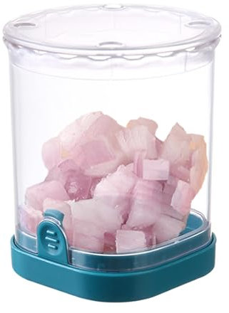 Tagliaverdure tritatutto, affettaverdure e cubettatrice - Taglia frutta Dicer Chopper per cipolla - Affettatrice per verdure multifunzione, tritacarne per aglio, tritatutto in acciaio inossidabile, ga