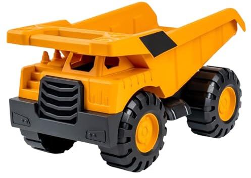 szaluyk Jouet Pelleteuse pour, Tracteur à Friction 2 en 1 avec Bulldozer, Mini véhicule pour de 2 Ans et Plus, chargeuse à Grue d'ingénierie, Cadeau pour
