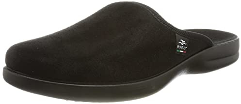 Flyflot 882227 - Pantofole da uomo, Nero, 45 EU