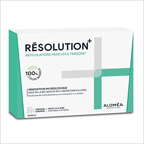 Oméga 3 + Boswelia + Ortie - Bien-être Articulaire et Musculaire - Post-blessure - Cible l’inflammation - Produit 2 en 1-100% Naturel - Fabriqué en France - Cure 1 Mois - LABORATOIRES ALOMÉA