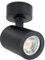 linovum TENJO Strahler Wandspot Deckenleuchte schwarz Spot 1 flammig schwenkbar mit LED GU10 2W warmweiß enger Abstrahlwinkel