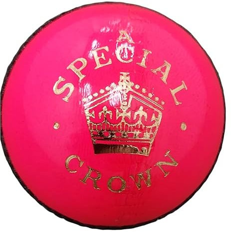 Dukes Special Crown Match Cricketball, Pink Senior