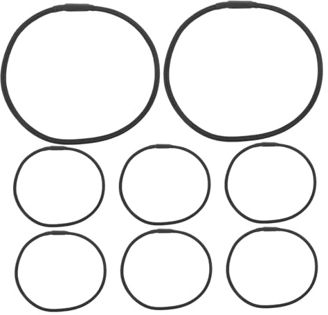 Beaupretty 8 Pezzi Elastici Antivibrazione per Microfono Anelli in Gomma Ammortizzanti per Supporti Shock Mount Accessori per Registrazioni Studio