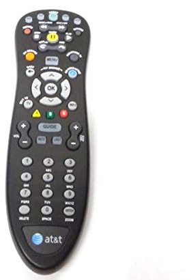 AT&T Genuine AT&T U-Verse Uverse S10-S4 Standard IR Infrared Multifunctional Digital DVR TV Remote Control (Renewed)