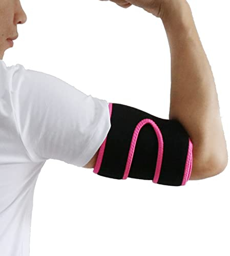 Bizeps-Tendonitis-Bandage Oberarm-Kompressionsmanschette, Verstellbare Ellenbogenbandage Schmerzlinderung Armbandage Sportarmbandage für Sportverletzungen,