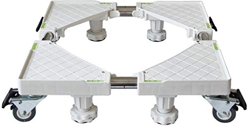 ruedas de lavadora rodillos de electrodomésticos Rodillos Base de la máquina Soporte ajustable en altura altura del soporte base de refrigerador for lavadora móvil base de electrodomésticos de gran ca