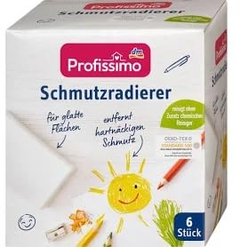 Schmutzradierer, 6 St