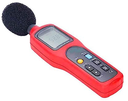 Decibelímetro Medidor De Nivel De Sonido Probador De Ruido Frecuencia Ponderación De Frecuencia Registro De Datos