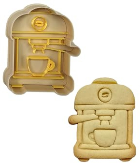 3DKOUPE - Tagliapasta caffè con spinta - Tazza, macchina espresso, bicchiere, grano pausa caffè - biscotti fatti in casa - Made in France (macchina da caffè)