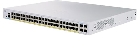 Cisco Business CBS350-48FP-4X Managed Switch | 48 porte GE | Full PoE | 4x10G SFP+ | Limited Lifetime Protection (CBS350-48FP-4X)