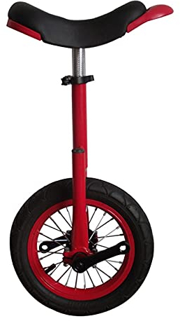 Monociclos Neumático de 12 Pulgadas (30 Cm) Monociclo para Niño Pequeño, Bicicleta de Ciclismo para Niños / Niñas Principiantes, para La Altura de Los Niños: 70-115 Cm, para Ejercicio de Equilibrio Al