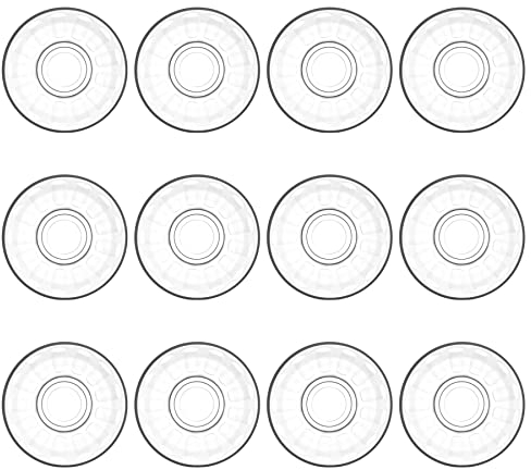 LAV 12x Klasik 10cm Glass Turc Soucoupes à Thé - Café Latte Cappuccino Espresso Boire Chaud Porte-gobelets - by