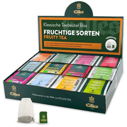 FRUITY Mischbox mit 12 Sorten EILLES Teebeutel unserer fruchtigsten Sorten