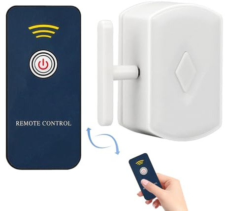 Wireless Remote Light Pusher, Smart Wireless Light Button, Remote Control switches Lazy Lights Off Finger Robot, Rechargeable, Long Standby