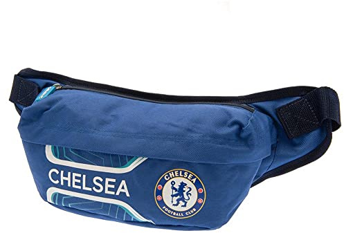 Chelsea FC Crest Crossbody Bag (One Size) (Royal Blue/White/Black)