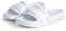 FILA Morro Bay Logo Slipper Wmn, Sandalia Deslizante Mujer, White Iridescent, 40 EU