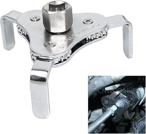 CENWOTL Oil Filter Removal Tool, 3 Jaw Adjustable Oil Filter Pliers, Oil Filter Wrench