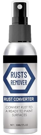 Rakiuty Enlève la Rouille en Spray, Convertisseur de Rouille, Rust Remover Spray, Stop-Rouille Spray Anti-Rouille, Rust Remover, Antirouille Voiture, 30 ML
