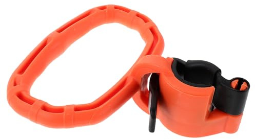 VICASKY Dumbbell Grip Handle Converter for Weightlifting Comfortable Non-slip Barbell and Kettlebell Attachment in Orange Reduces Hand Fatigue for Extended Gym Workouts