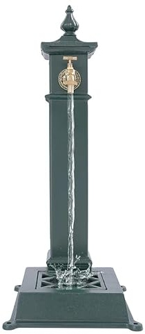 Colonne d'eau de jardin - Rétro - Fontaine sur pied - Colonne d'eau - Robinet de jardin pour parcs, fermes, laiteries