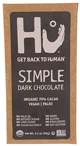 Hu Kitchen, Bar Chocolate Simple, 2.1 Ounce