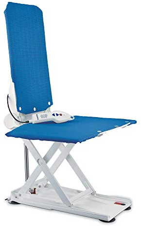Aquatec R Reclining Back Bath Lift, Blue, 1573972