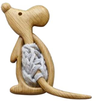 KKPLZZ Clips de châle de Chandail en Forme d'animal en Bois, Broche Animale créative Mignonne pour la Chemise de Robe de châle Robes de Chandail Clip de châle pour Les Filles de Femmes