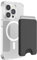 PopSockets Minimalist Slim Phone Wallet mit MagSafe Adapterring, Telefonkartenhalter, Wireless Charging kompatibel, Wallet ohne Grip kompatibel mit MagSafe - Black