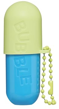 Bubble Skincare Mint Message Tell All Lip Balm - Hydrating Lip Moisturizer with Keychain Charm - Non-Sticky Chapstick for Dry Lips, Vegan & Cruelty-Free (4.5 ml)