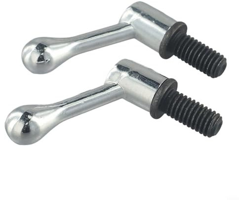 ReachMall Lot de 2 poignées fixes filetées réglables pour verrouillage de table de fraiseuse Bridgeport