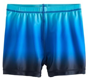 NEXT Äldre pojkar Badshorts i stretch i kort modell Blue Ombre 116