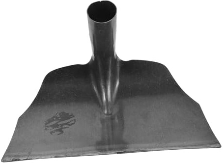 CIYODO Pala per Pulizia Letame in Acciaio al Manganese 30 Cm, Raschietto Multifunzionale per Stalle Bovine e Pollame, Utensile Agricolo Resistente per Fienile e Recinto Animale